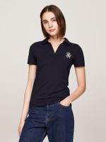 polo-azul-oscuro-de-corte-slim-con-logo-th-script