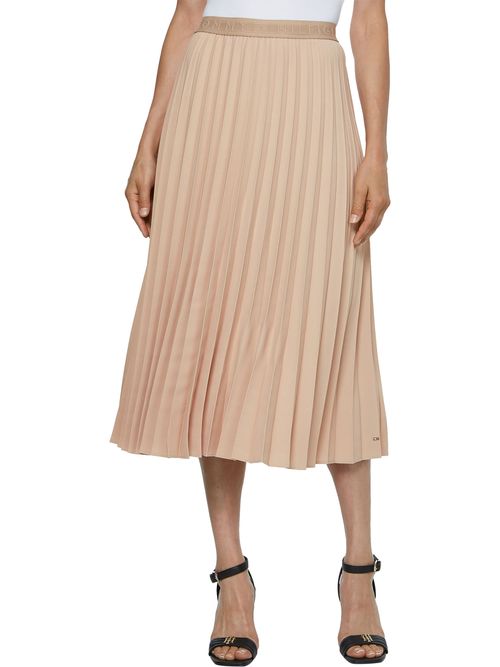 falda-beige-midi-plisada-para-mujer