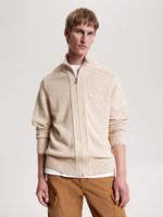 cardigan-beige-de-cuello-alto-con-monotipo-hilfiger-para-hombre