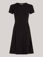 vestido-negro-punto-midi-corte-slim