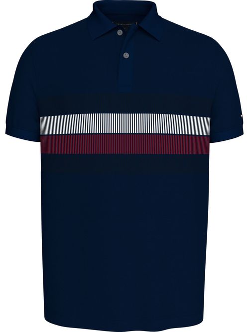 polo-azul-global-stripe-corte-regular