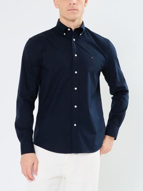 camisa-azul-flex-poplin