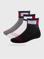 paquete-gris-de-3-calcetines-con-logo-bordado