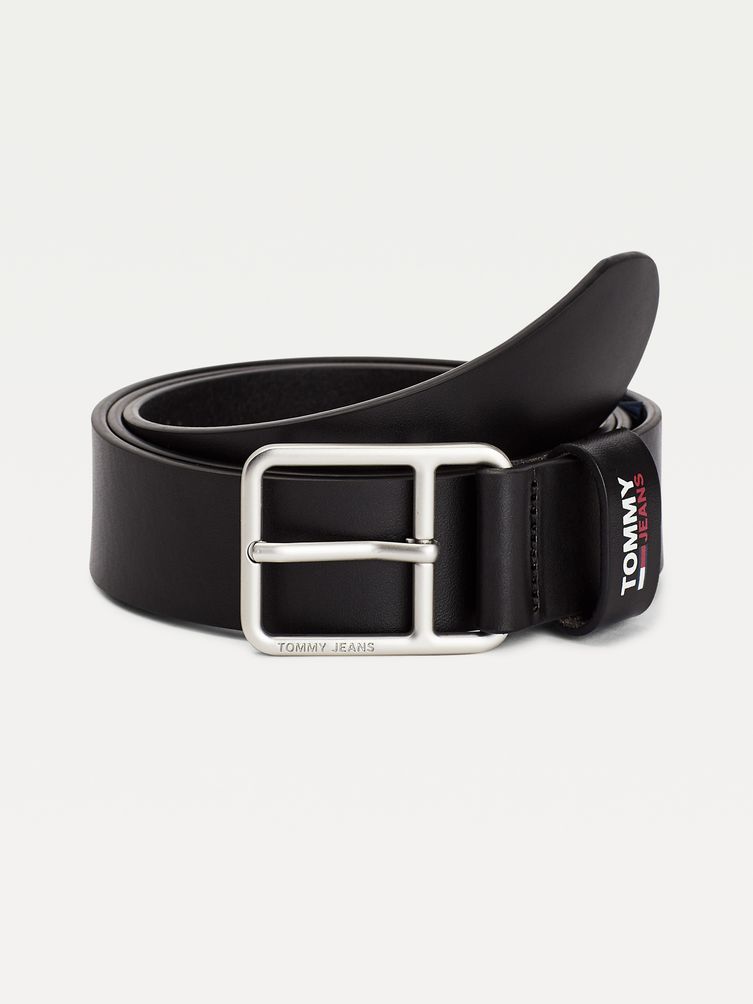 Cinturón Tommy Hilfiger de Denim de color Negro para hombre Hombre Accesorios de Cinturones de 