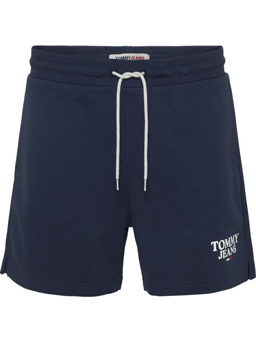 Pantalon-corto-Essential-con-logo-y-cordon