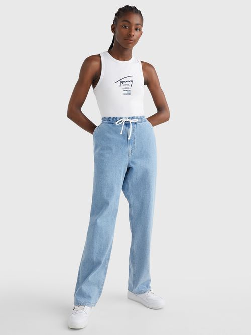 Body-sin-mangas-con-logo-distintivo---Tommy-Jeans