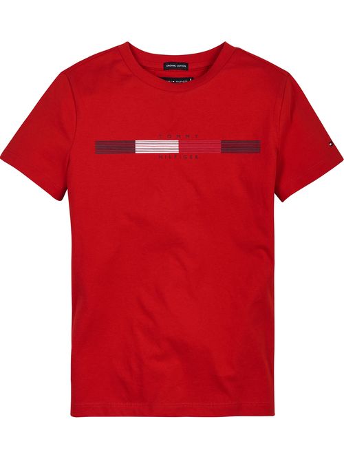 Camiseta-de-algodon-con-cuello-redondo---Tommy-Hilfiger
