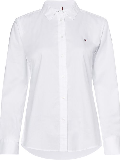Camisa Regular Oxford Mujer Tommy Hilfiger - tommycolombia| Tommy Hilfiger CO Tienda en Línea