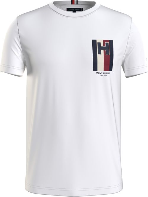 Camiseta-de-punto-y-corte-slim-con-logo