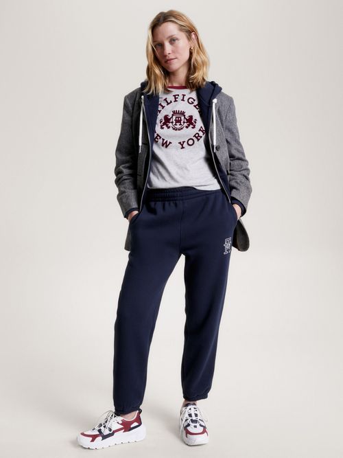 Leggings Largos Con Parche De Tommy Mujer Negro Tommy Jeans -  tommycolombia