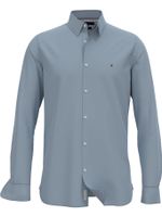 camisa-slim-celeste-solid-con-logo-para-hombre