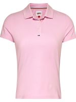 polo-rosa-slim-essential-con-logo-de-tommy-jeans-para-mujer