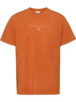 camiseta-naranja-con-logo-tonal-y-corte-clasico