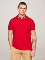 polo-rojo-ribeteado-con-monotipo-hilfiger