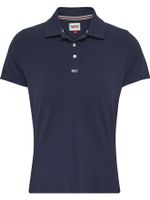 polo-azul-slim-essential-para-mujer