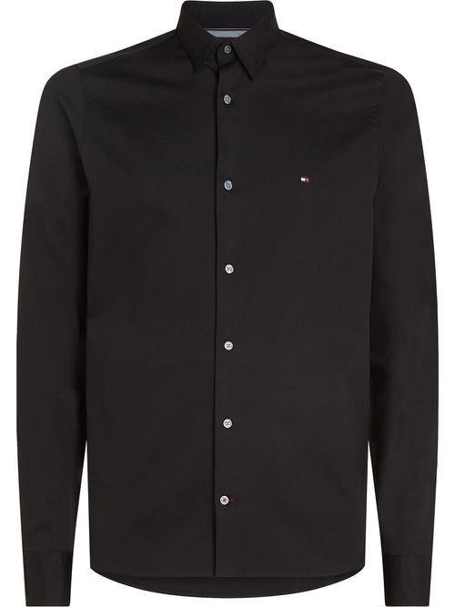 camisa-negra-solid-con-logo