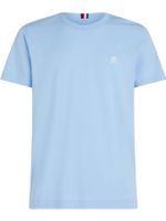 camiseta-azul-de-cuello-redondo-con-monograma-th