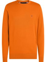 camiseta-naranja-essential-con-logo