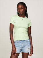 camiseta-verde-essential-slim-de-punto-canal