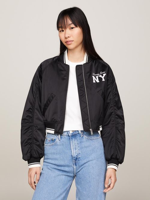 chaqueta-negra-bomber-de-saten-acolchada