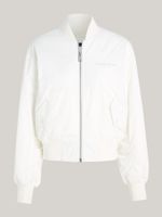 chaqueta-blanca-bomber-classics-con-logo