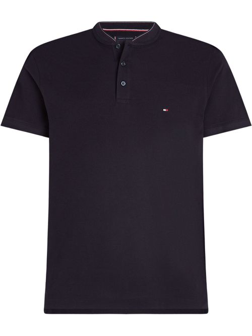 polo-azul-de-corte-slim