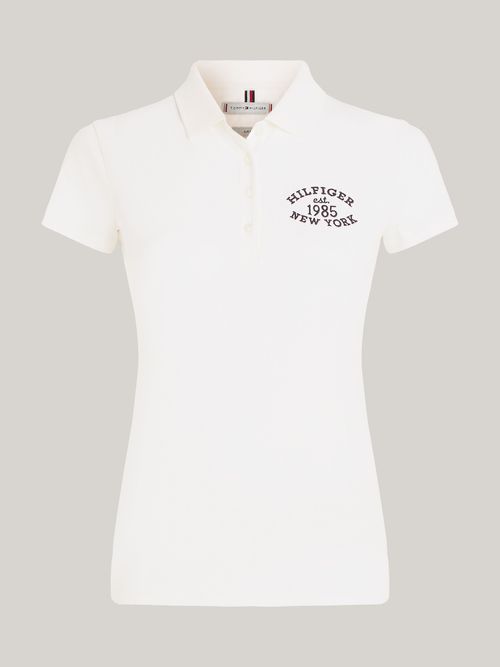 polo-blanco-varsity-de-corte-slim