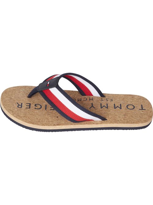 sandalias-flip-flop-blanco-cork-de-playa