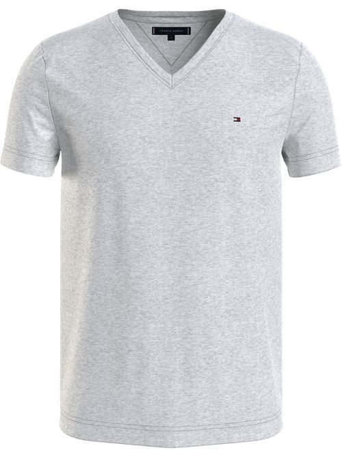 camiseta-gris-essential-en-cuello-v-para-hombre