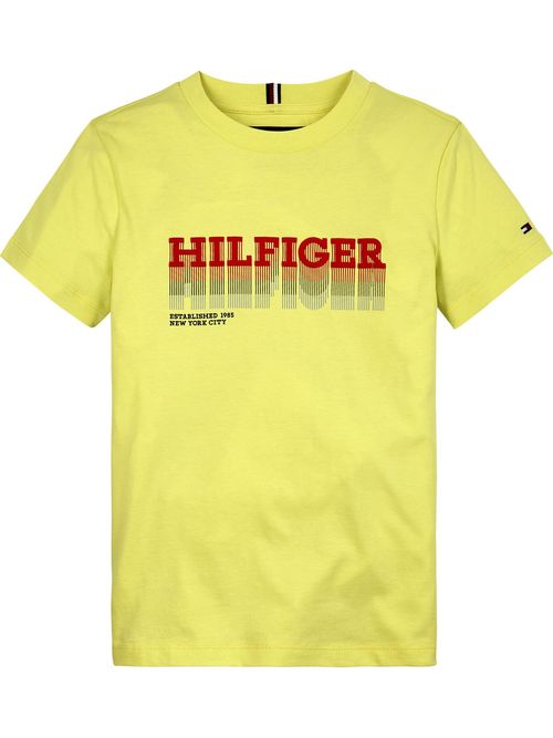 camiseta-amarilla-fade-hilfiger