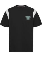 camiseta-negra-varsity-de-corte-regular-para-hombre