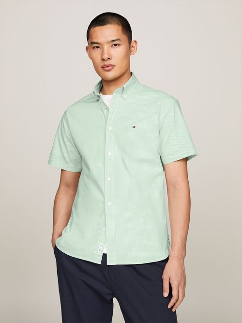 camisa-verde-th-flex-de-rayas-con-corte-regular