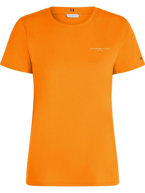 camiseta-naranja-1985-collection-de-cuello-redondo