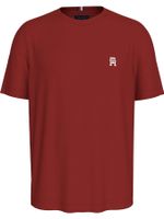 camiseta-roja-de-cuello-redondo-con-monograma-th