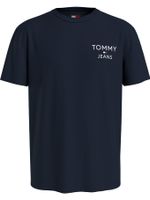 camiseta-azul-con-logo-distintivo-tonal-bordado