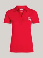 polo-rojo-de-corte-slim-con-logo-th-script