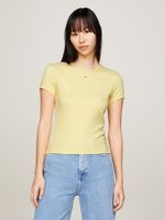 camiseta-amarilla-essential-slim-de-punto-canal