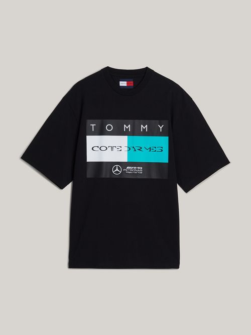 camiseta-negra-con-logo-tommy-x-mercedes-f1-x-cr